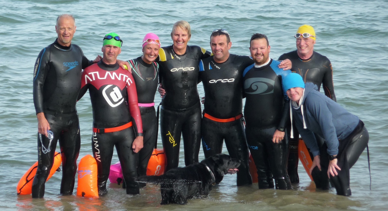 INSPIRATIONAL WEST WIGHT TEAM COMPLETE ULTRA SPORTING CHALLENGE
