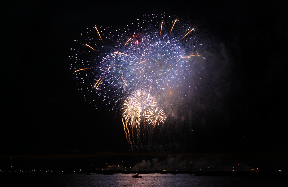 RED ARROWS AND FIREWORKS FINALE WOW THE CROWDS