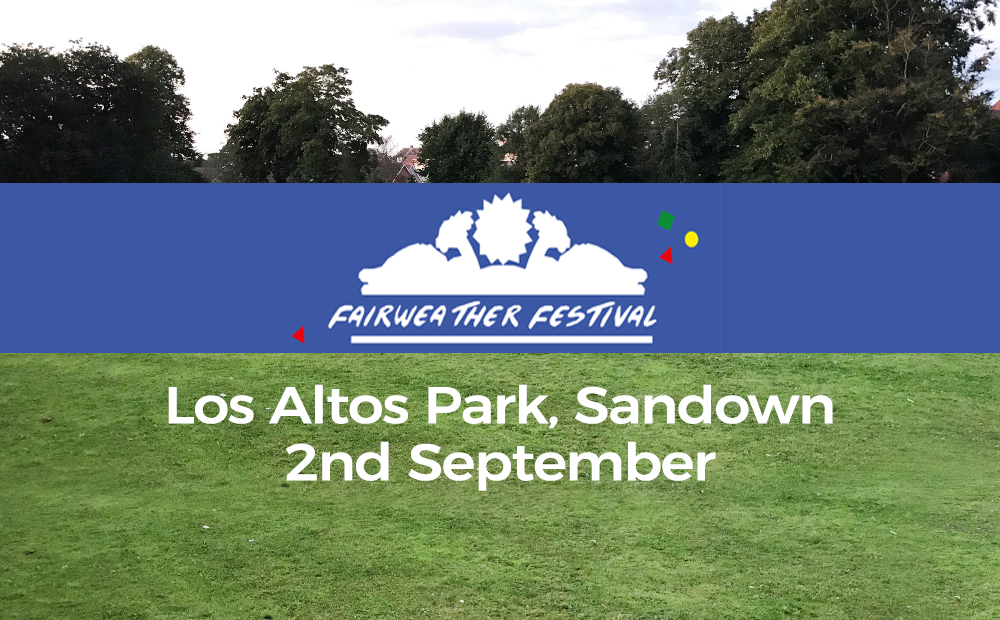 SET TIMES RELEASED FOR NEXT MONTH’S FAIRWEATHER FESTIVAL
