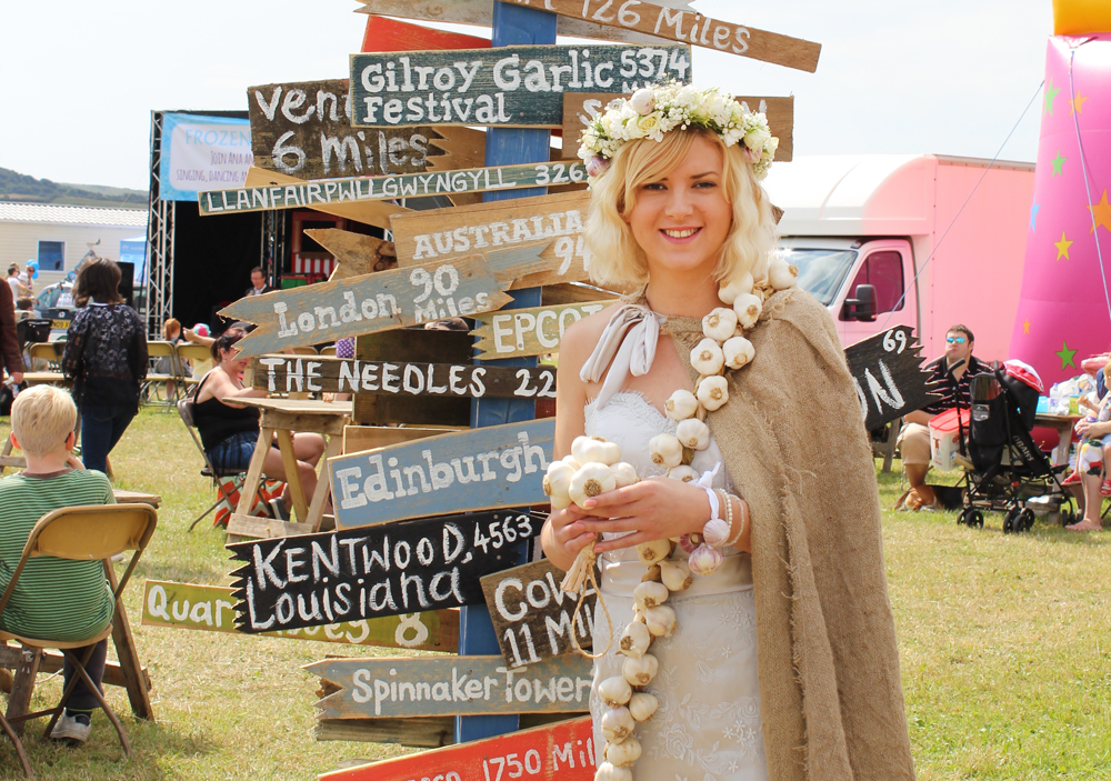 FOOD GLORIOUS FOOD THE THEME AT THIS YEAR’S GARLIC FESTIVAL