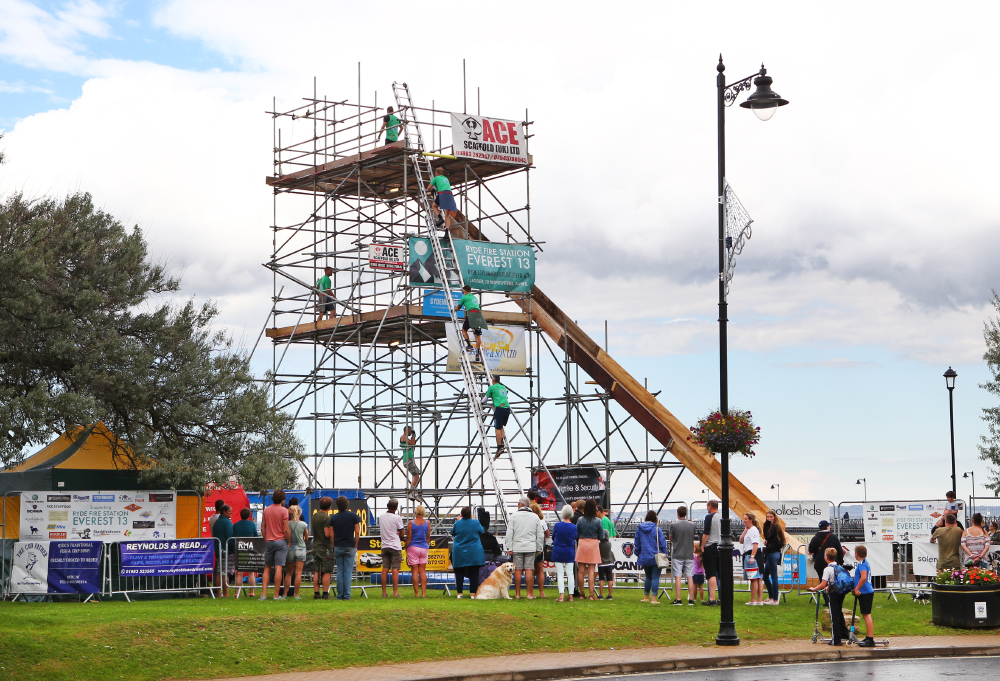RYDE FIREFIGHTERS BEGIN EVEREST 13 CHARITY CHALLENGE