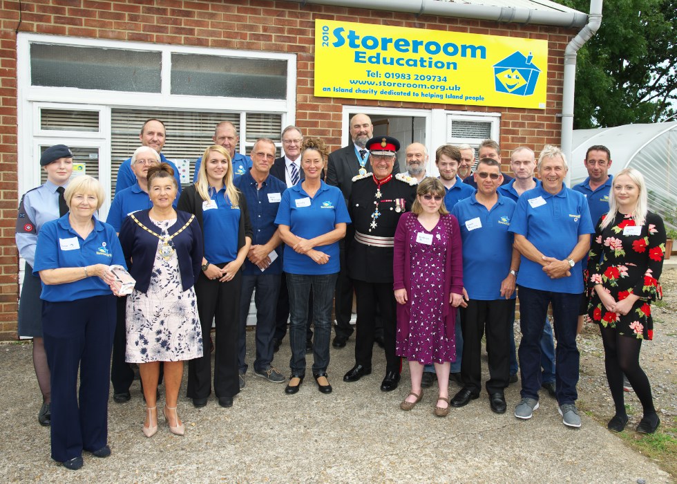 STOREROOM PRESENTED WITH QUEEN’S AWARD FOR VOLUNTARY SERVICE