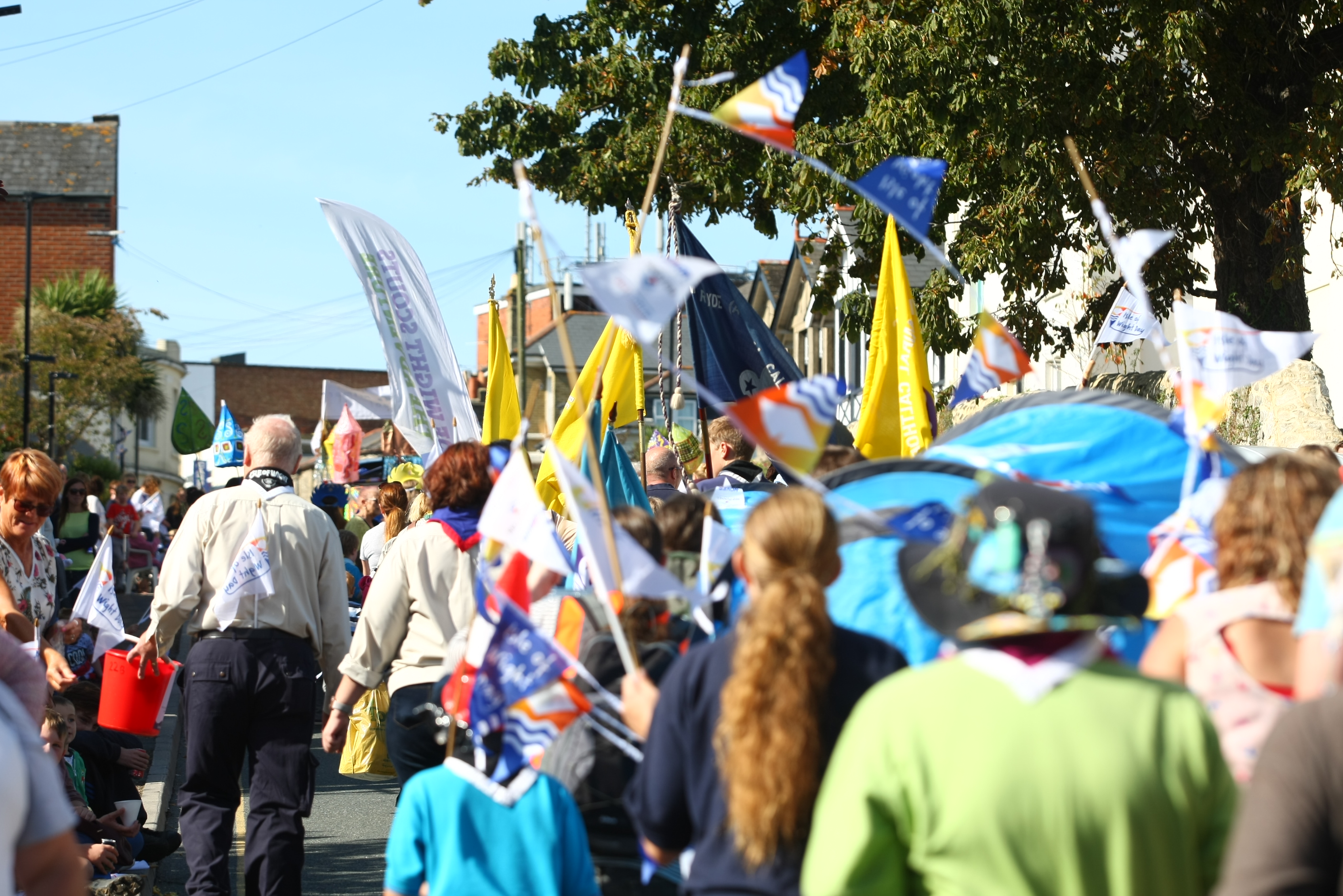 BIG PARADE BRINGS ISLAND COMMUNITY TOGETHER