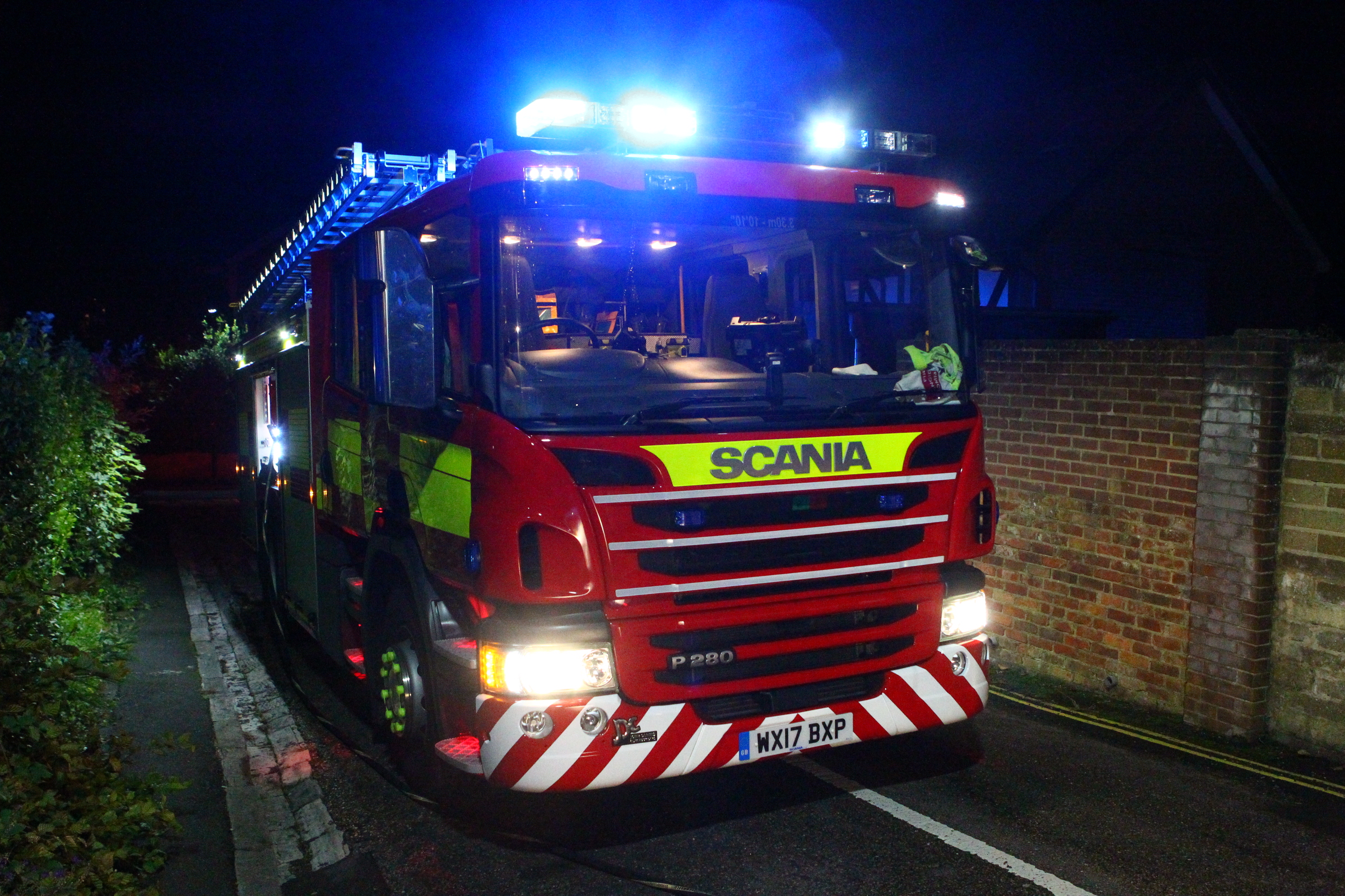 TUMBLE DRYER FIRE IN RYDE