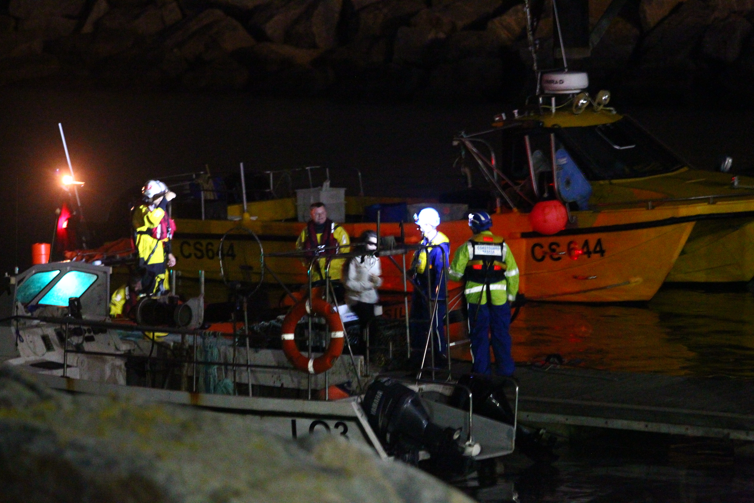 NIGHT TIME RESCUE OF 2 YOUNGSTERS AT LUCCOMBE