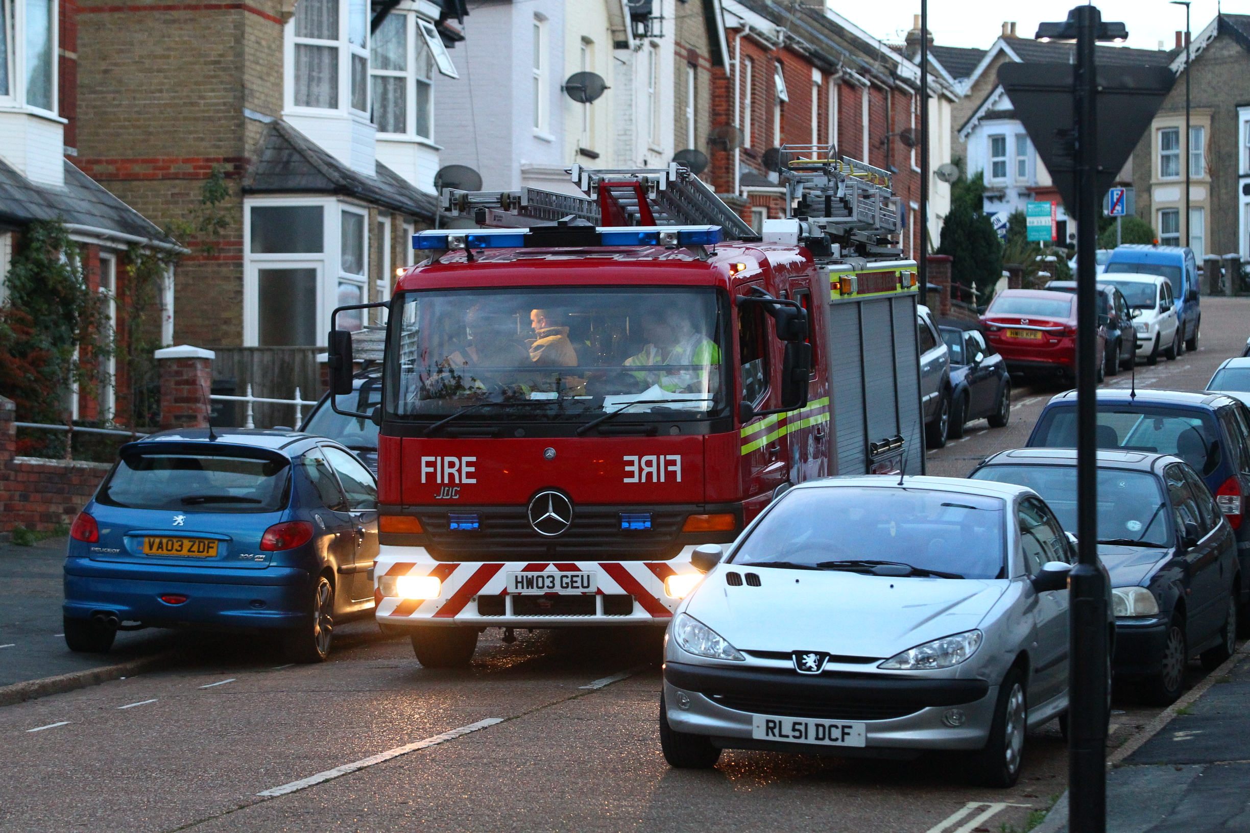 FIRE CREWS RESPOND TO COOKER FIRE