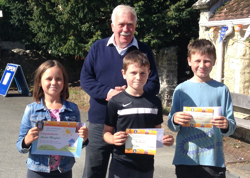MUMFORD FAMILY TAKE FIRST, SECOND AND THIRD IN ART COMPETITION