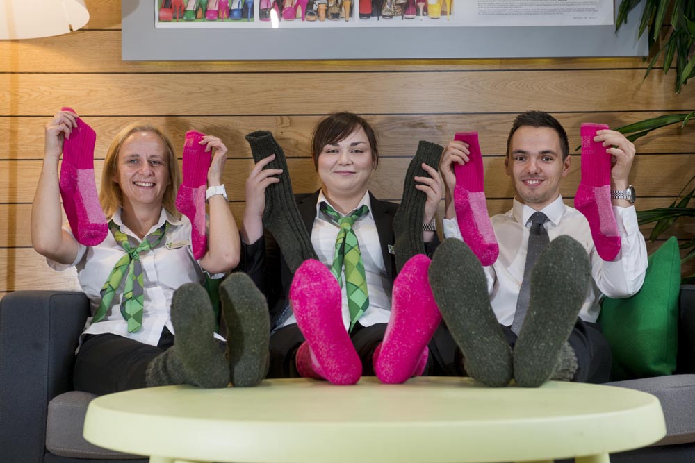 SOCIETY LAUNCHES SOCKTOBER APPEAL TO HELP KEEP HOMELESS WARM
