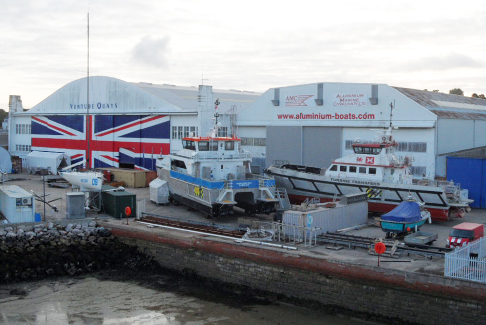 WIGHT SHIPYARD BOSS BUYS STAKE IN AMC