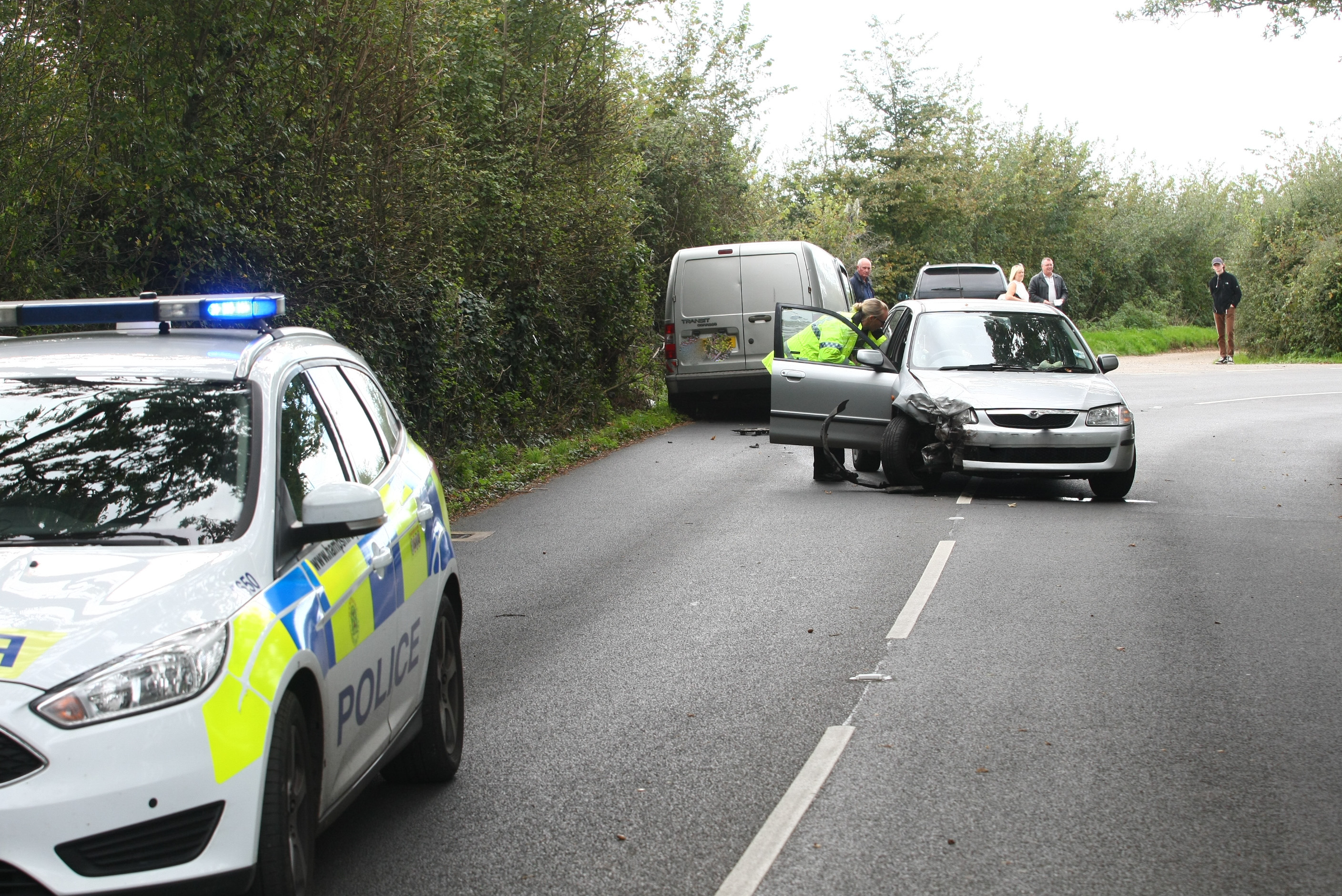 CRASH BLOCKS ST HELENS TO NETTLESTONE ROAD