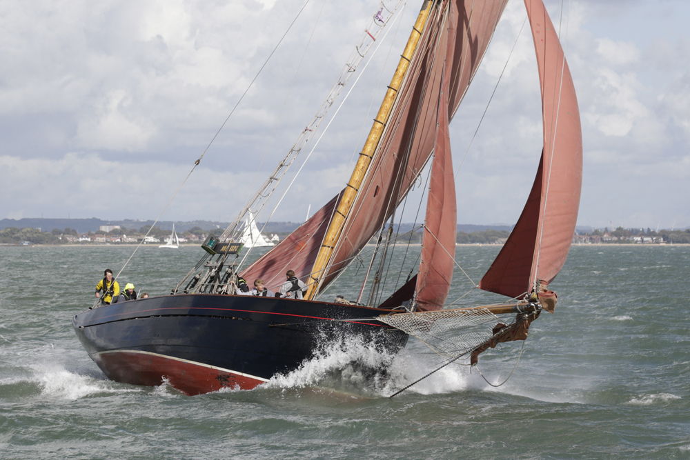 THE SMALL SHIPS ARE RACING AGAIN AT COWES