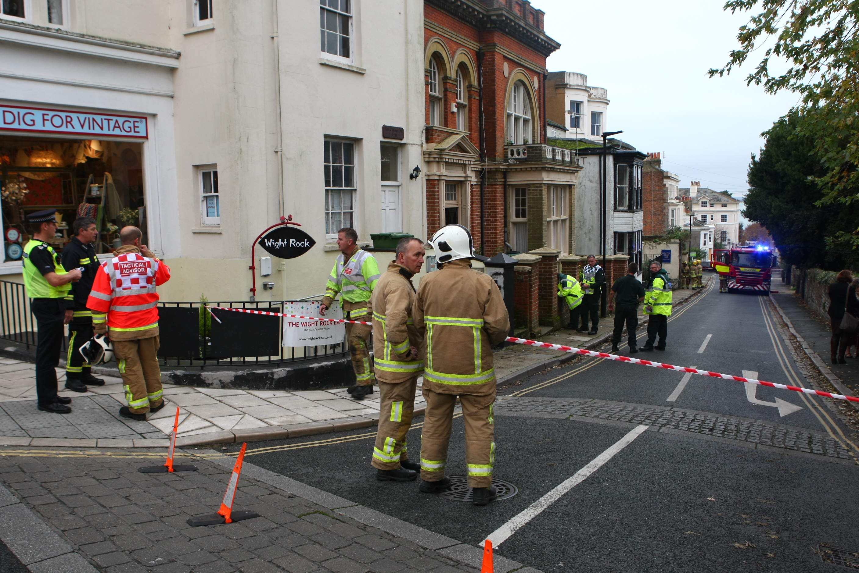 HAZARDOUS MATERIALS INCIDENT AT RYDE SOLICITORS