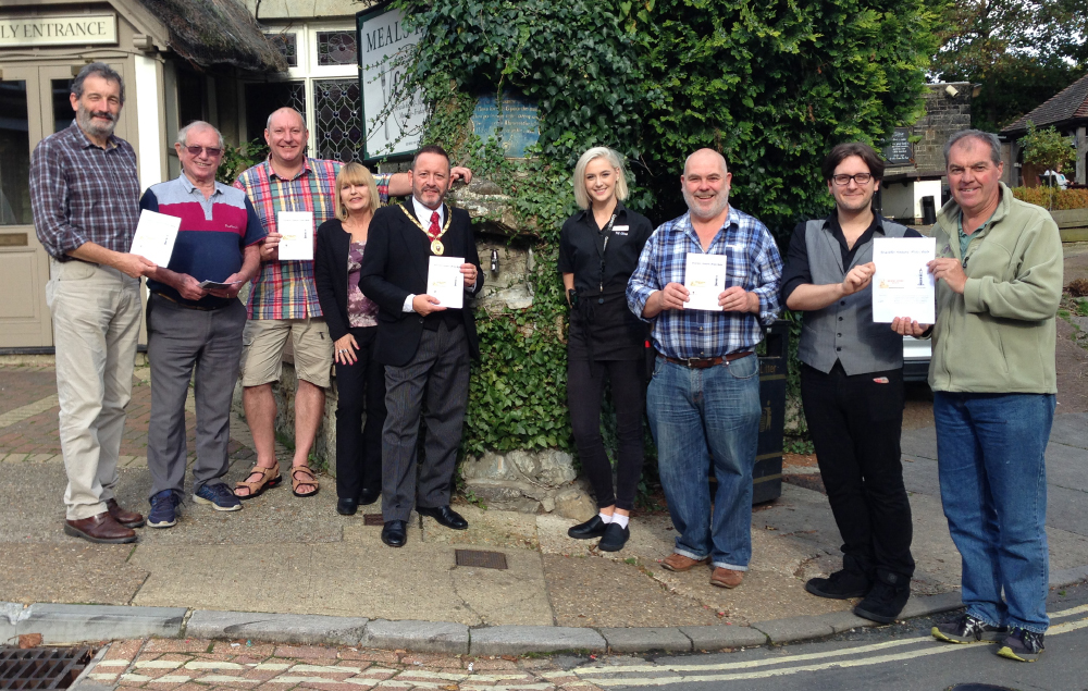 LAUNCH OF SHANKLIN HISTORIC PUB WALK