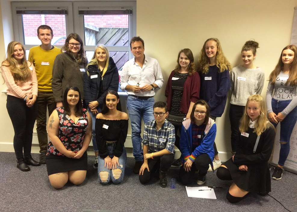 MP JOINS FORCES WITH YOUTH TRUST FOR WORLD MENTAL HEALTH DAY