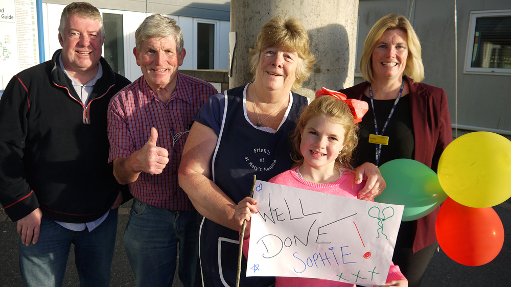 YOUNG SOPHIE STEPS OUT FOR FRIENDS OF ST MARY’S