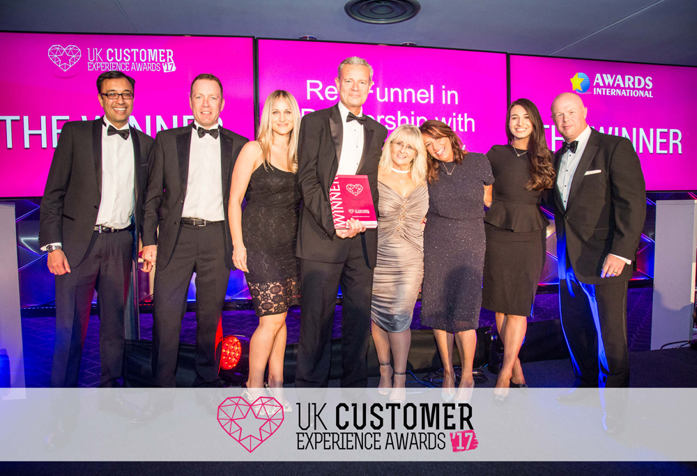 RED FUNNEL WINS PRESTIGIOUS UK CUSTOMER EXPERIENCE AWARD