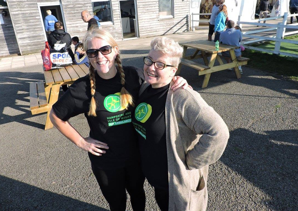 MIDWIVES TAKE TO THE SKY FOR HAMPSHIRE AND ISLE OF WIGHT AIR AMBULANCE