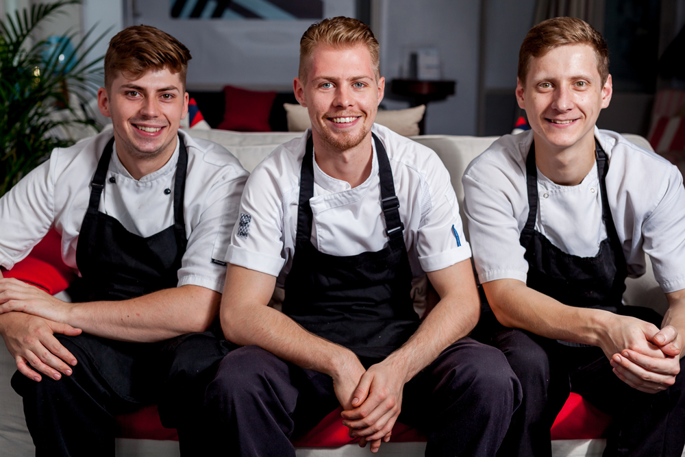 CULINARY HAT-TRICK FOR THE TEAM AT THE SEAVIEW HOTEL