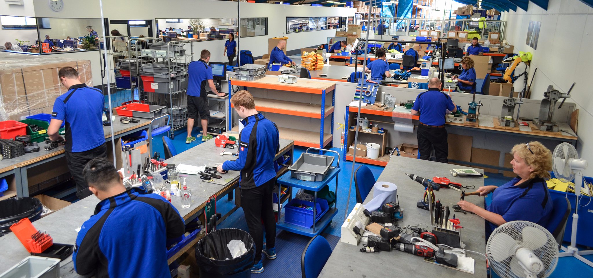 SPINLOCK EXPANDS COWES FACTORY