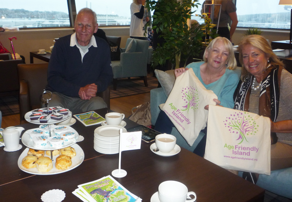 CELEBRATING AGE FESTIVAL BEGINS WITH TEA ON THE SEA