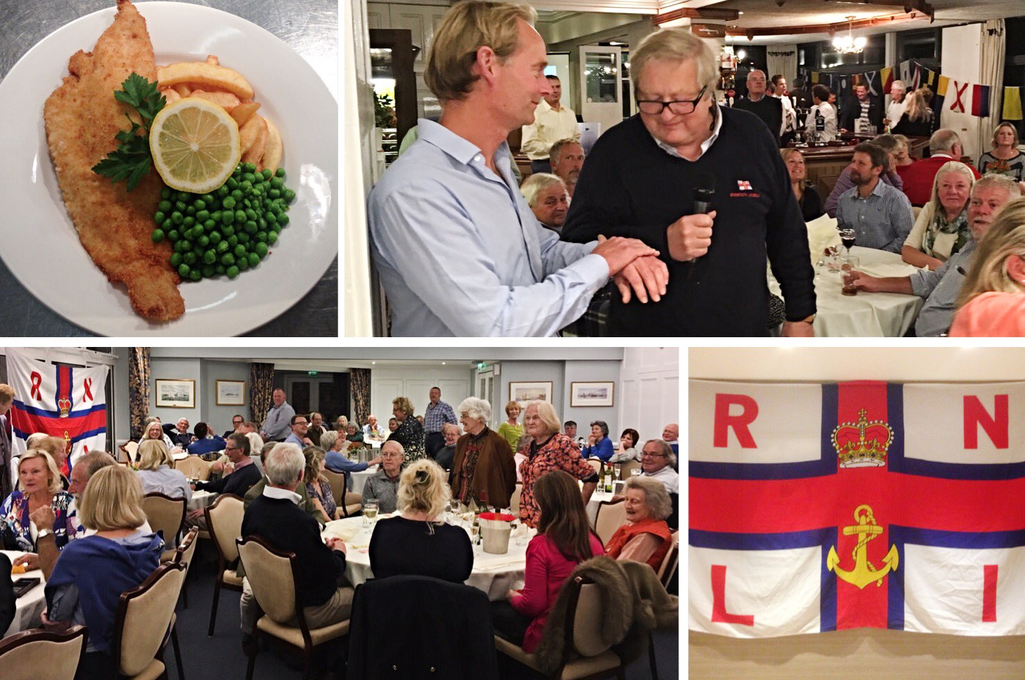 YARMOUTH RNLI’S FISH SUPPER A RESOUNDING SUCCESS