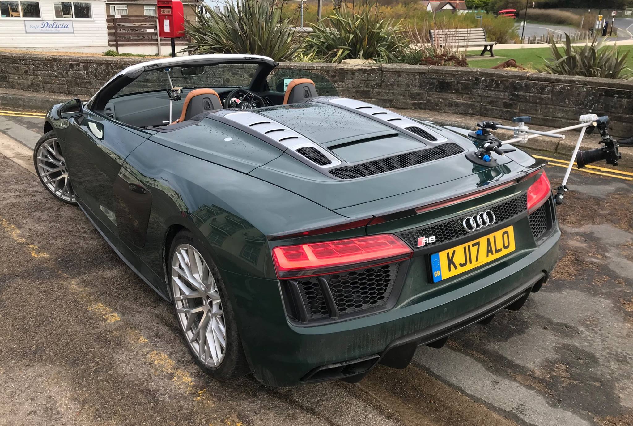 GQ MAGAZINE FILM LUXURY CAR AT MILITARY ROAD