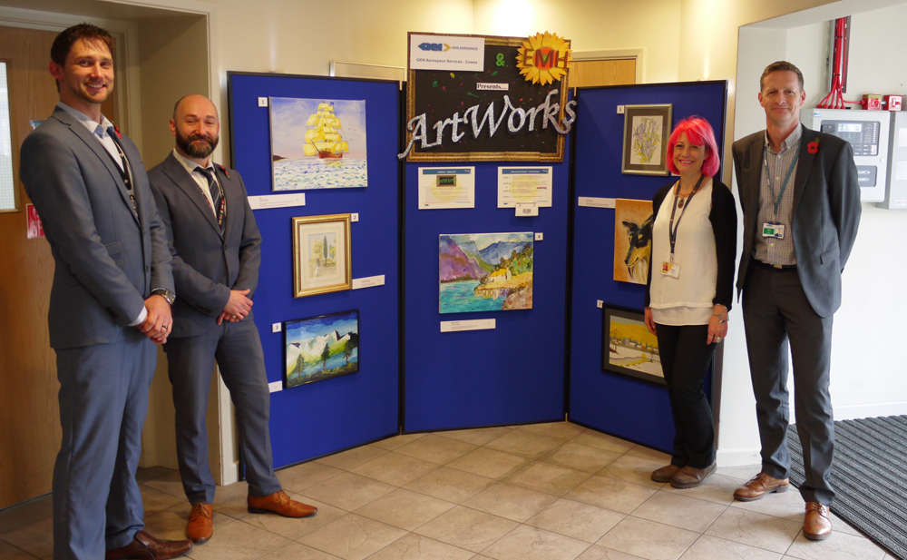 GKN PARTNERSHIP TO SHOWCASE HOSPICE ARTWORK