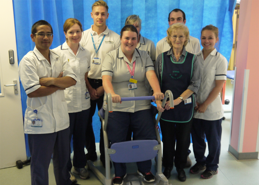 THERAPISTS GET OWN SIT-TO-STAND AID