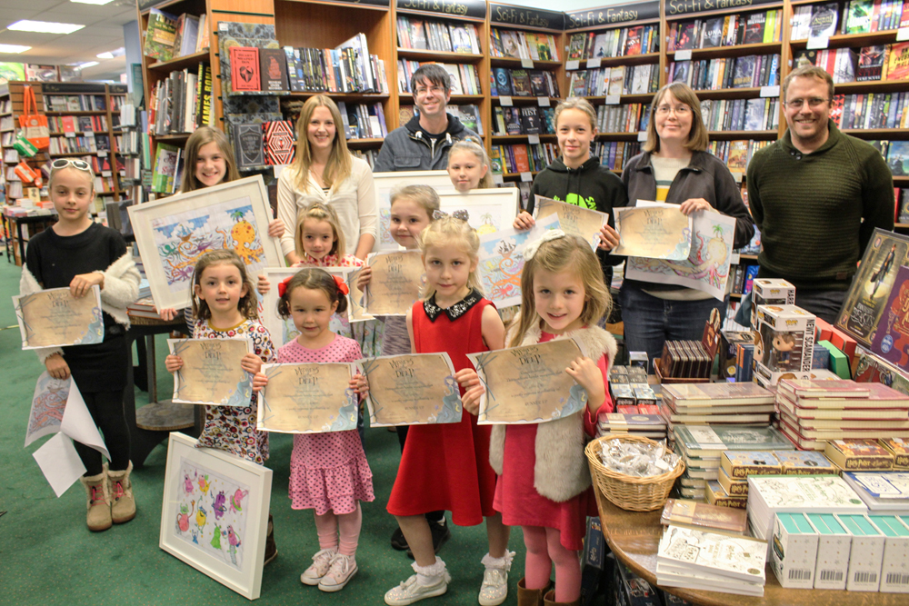 COLOURING COMPETITION ATTRACTS ARTISTS OF ALL AGES