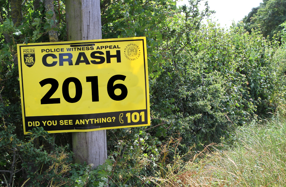 OVER 300 CRASHES REPORTED ON THE ISLE OF WIGHT IN 2016