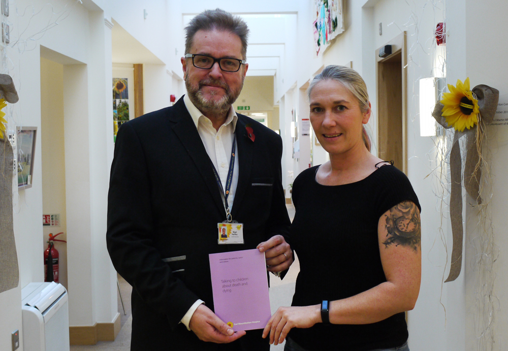 NEW GUIDE LAUNCHED BY HOSPICE DURING CHILD BEREAVEMENT WEEK