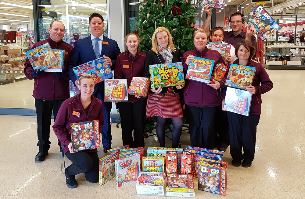 SAINSBURY’S NEWPORT DONATE CHRISTMAS RAFFLE PRIZES
