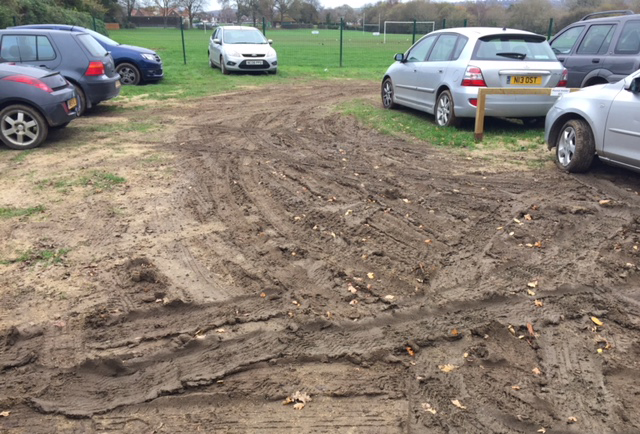 TEMPORARY CAR PARK A QUAGMIRE SAYS LOCAL COUNCILLOR