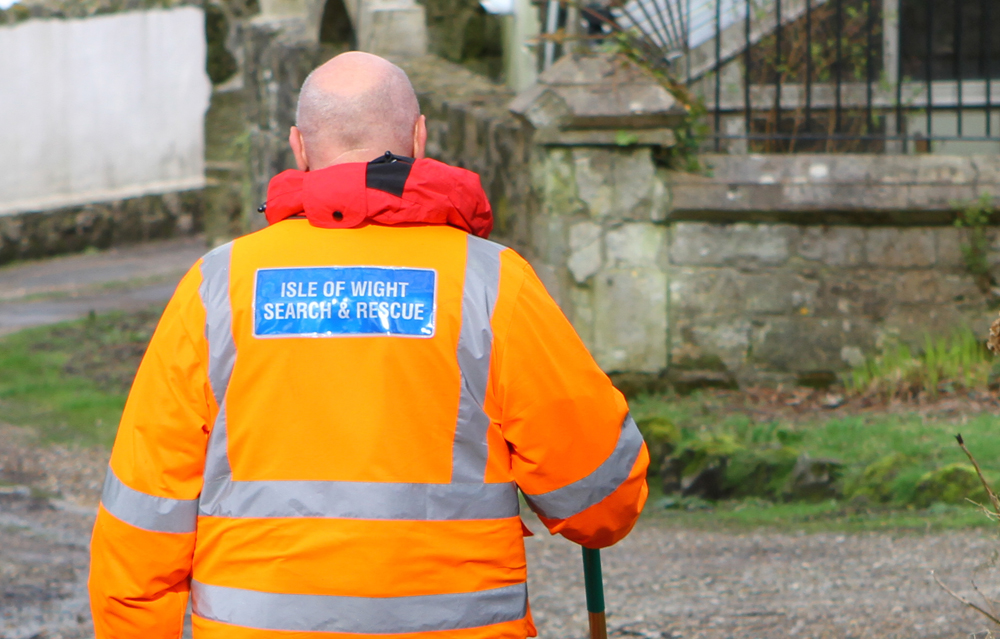 ISLAND SEARCH VOLUNTEERS DEPLOYED TO DORSET