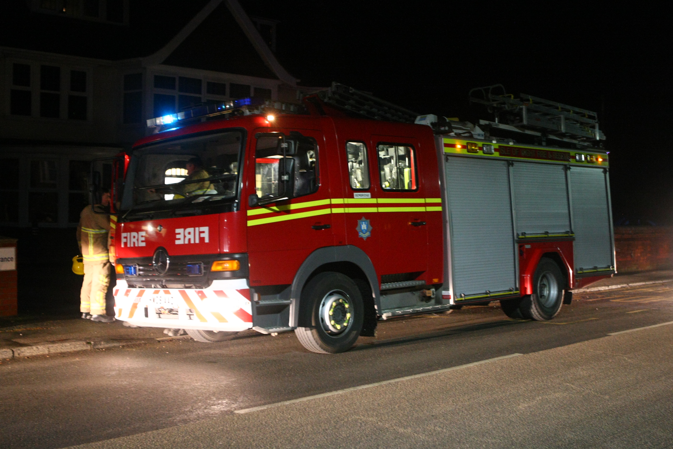 FIRE CREWS TURN OUT TO LANGHAM COURT