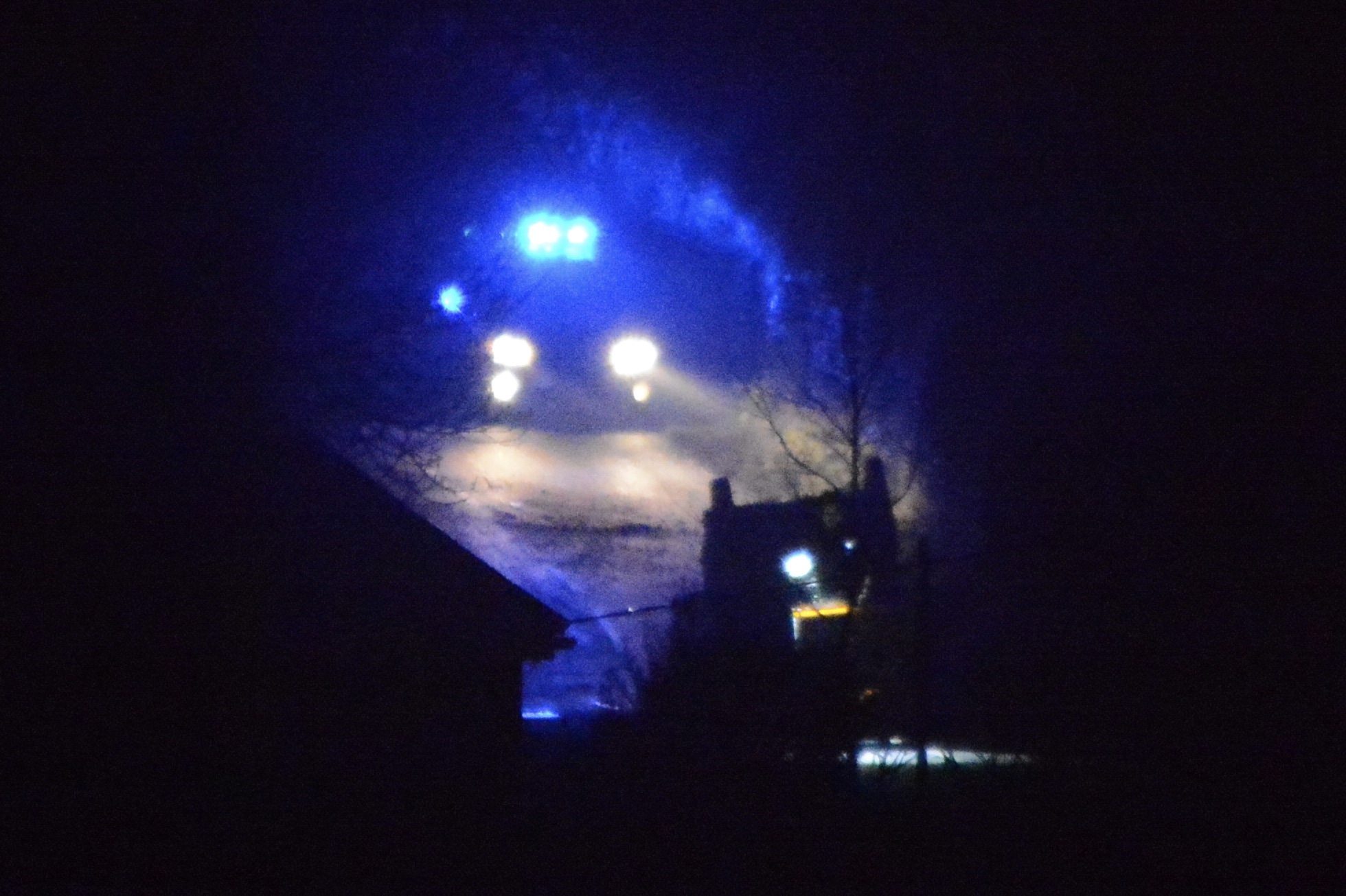 CAR ON ROOF NEAR ROOKLEY