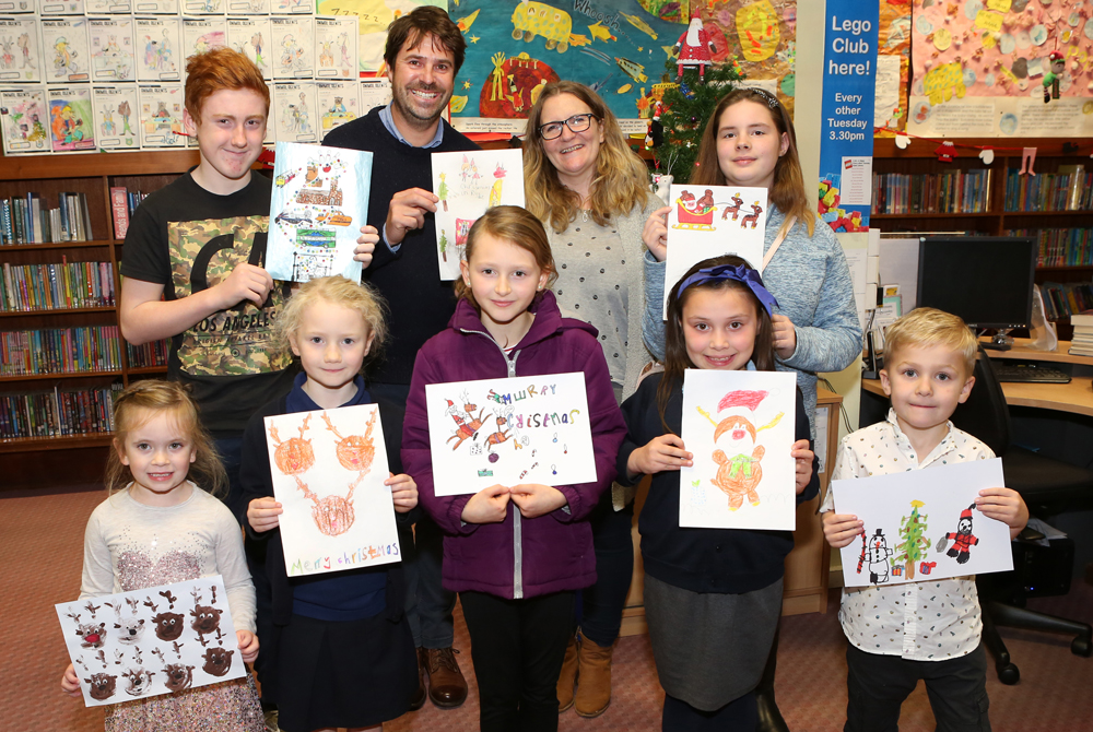 RYDE YOUNGSTERS GET CREATIVE FOR CHRISTMAS CARD COMPETITION