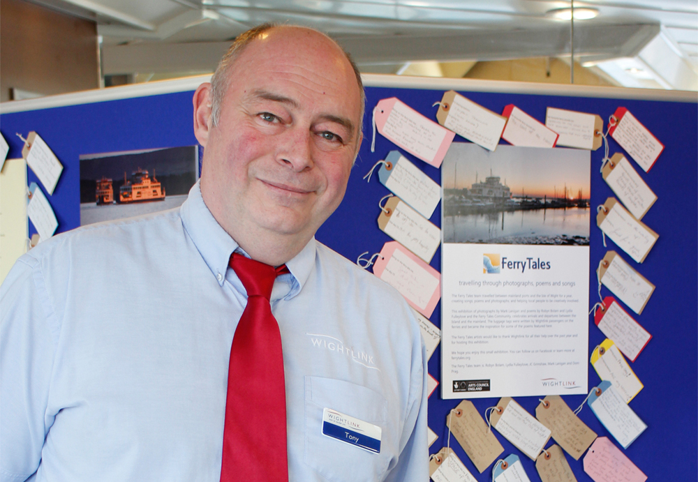 CUSTOMERS SEE FOR THEMSELVES HOW FERRY TRAVEL HAS INSPIRED CREATIVE ART