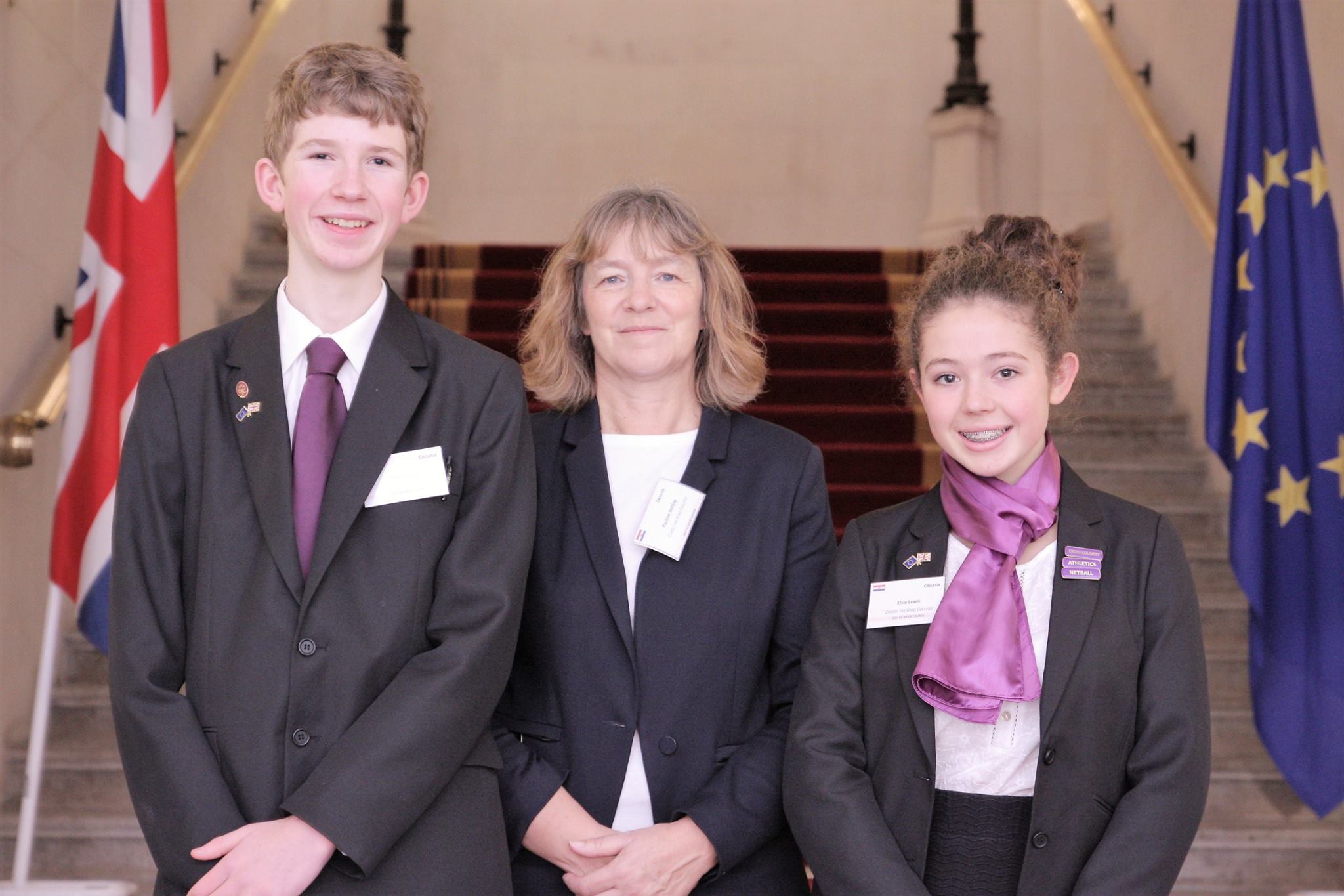 CHRIST THE KING STUDENTS REPRESENT CROATIA IN MOCK EU SUMMIT