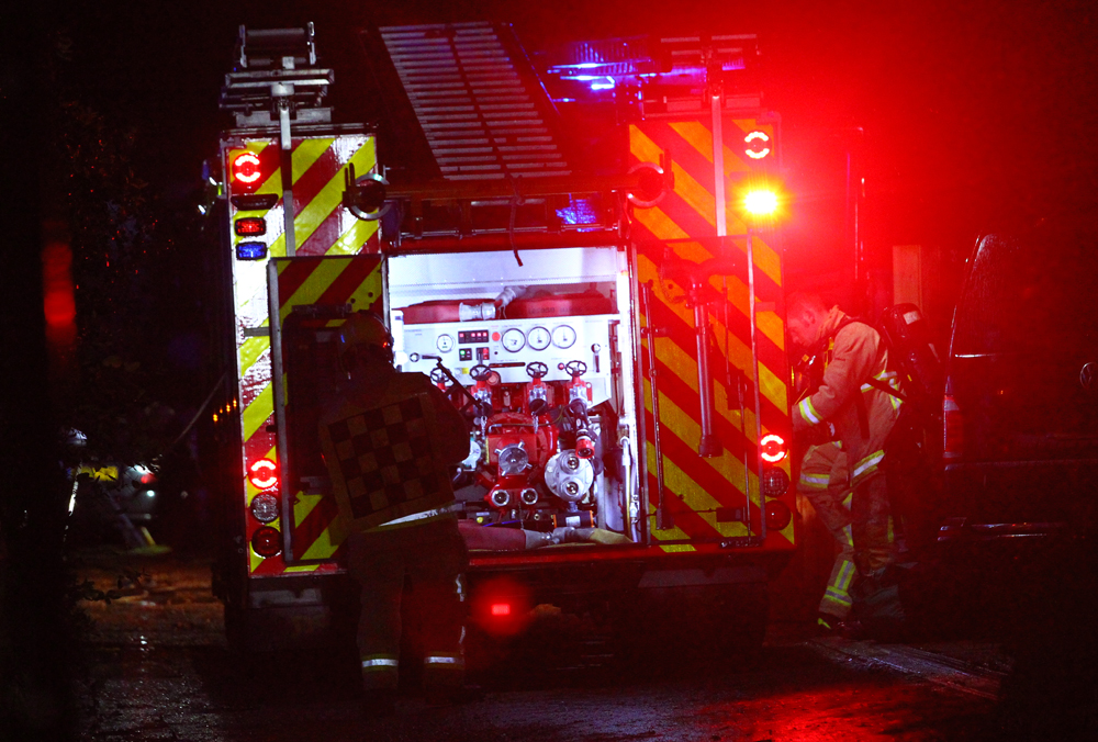 IMMERSION HEATER FIRE AT RYDE HOME