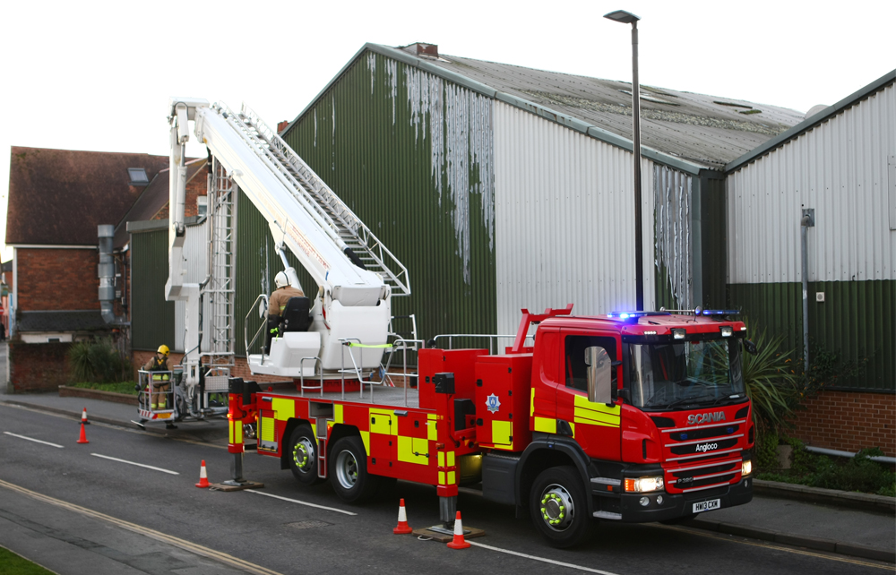 UNSAFE DUCT REMOVED BY FIREFIGHTERS