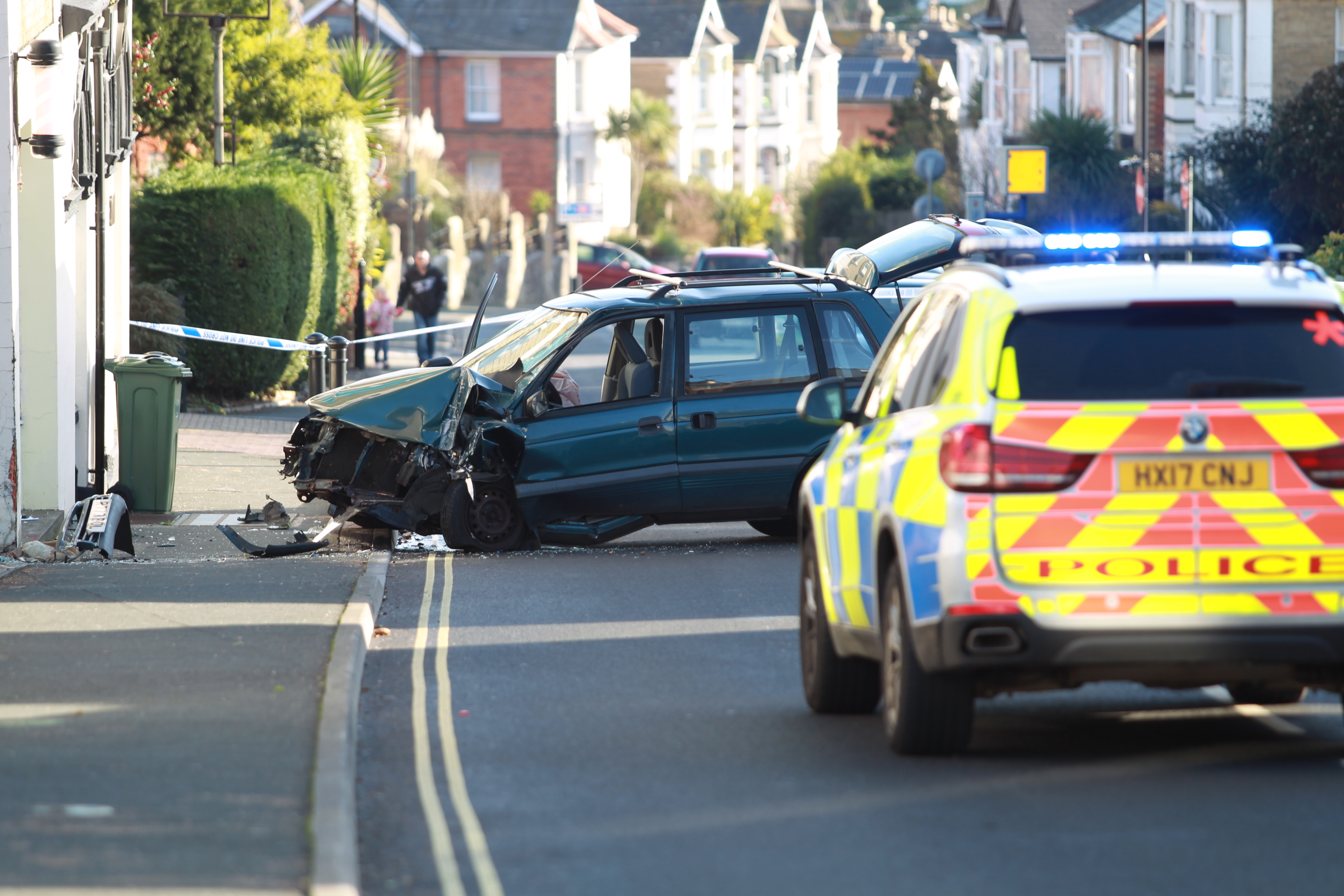 ‘LIFE-THREATENING’ CRASH CLOSES ST JOHN’S ROAD