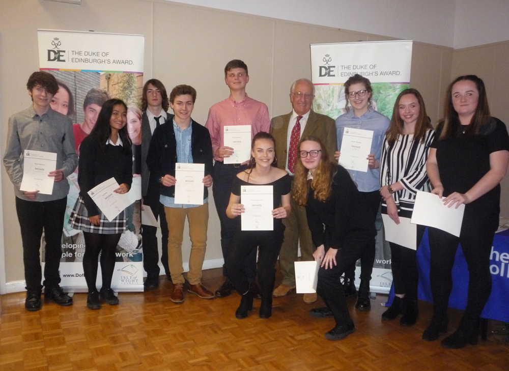 ISLAND YOUNGSTERS UP TO THE CHALLENGE