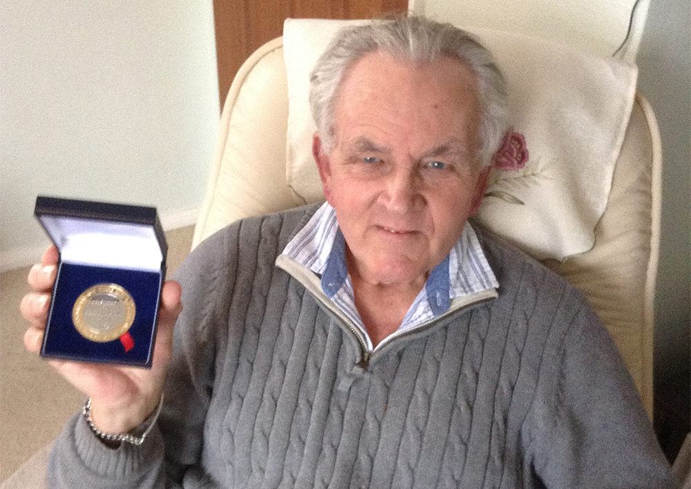 ISLAND MAN AWARDED MEDAL FOR LIVING WITH DIABETES FOR OVER 70 YEARS
