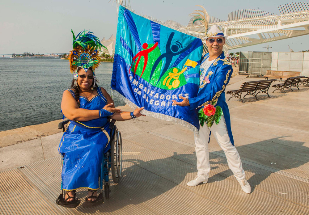 RIO AND ISLAND CARNIVAL GROUPS UNITE ON THE ISLE OF WIGHT