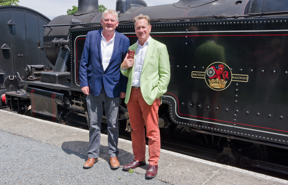 MICHAEL PORTILLO RIDES THE RAILS AT THE ISLE OF WIGHT STEAM RAILWAY