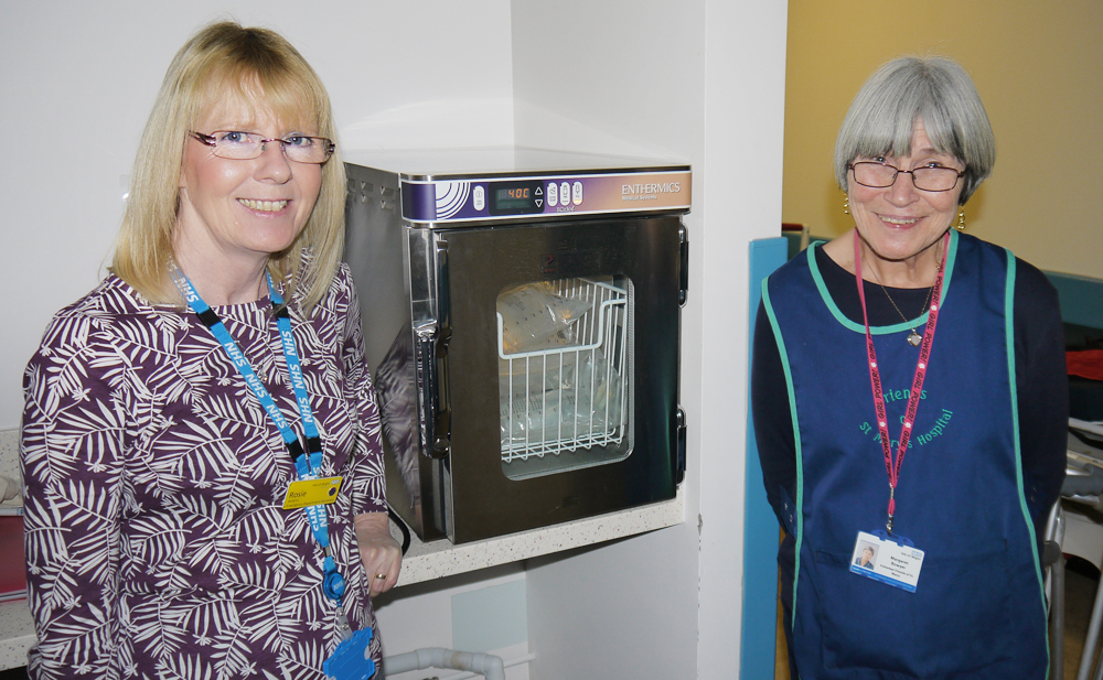 NEW FLUID WARMER READY FOR EMERGENCY PATIENTS
