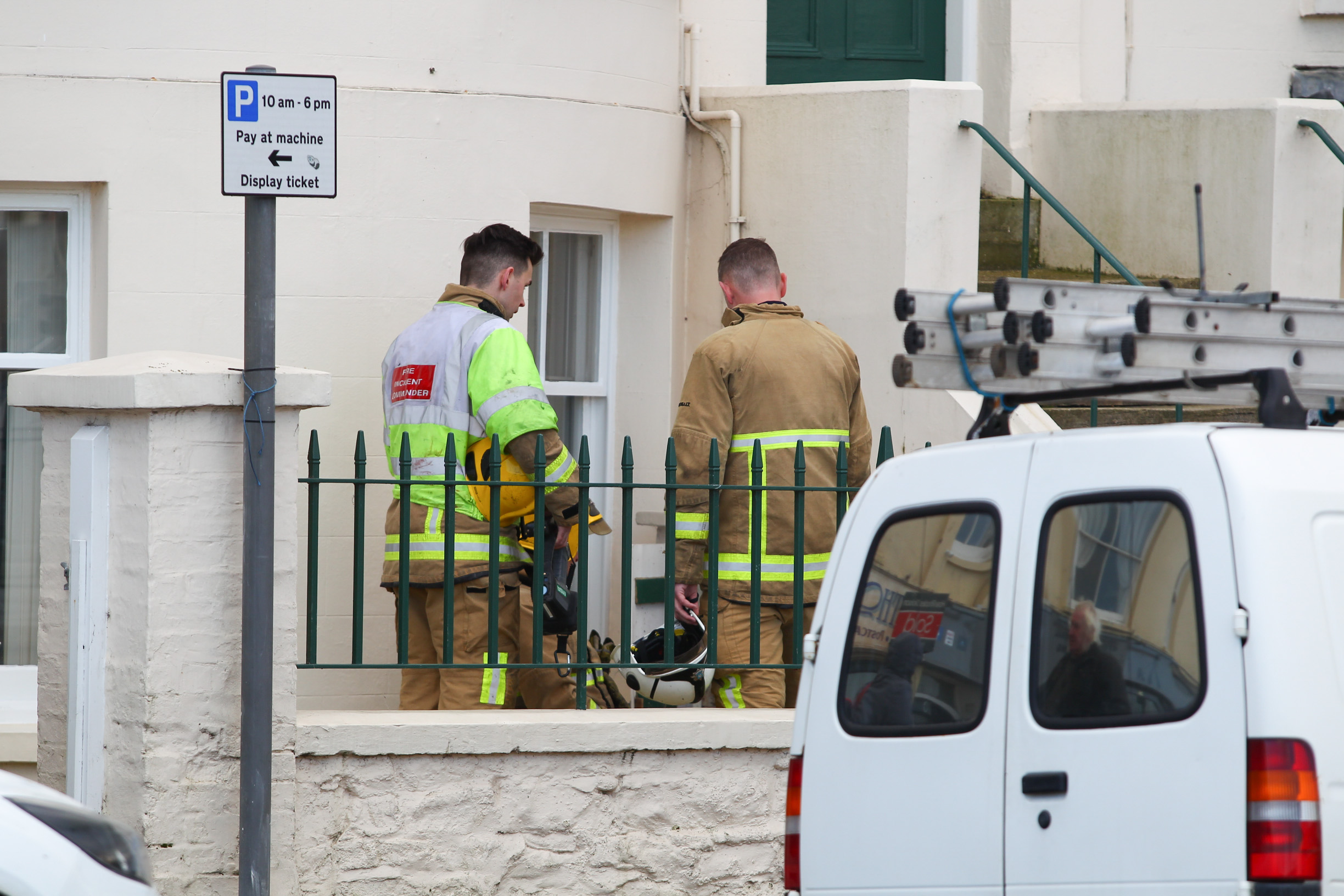 RYDE FIREFIGHTERS RESPOND TO ELECTRICAL FIRE