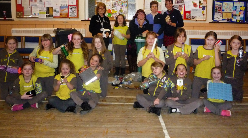 BROWNIES LOOK INTO WASTE NOT WANT NOT