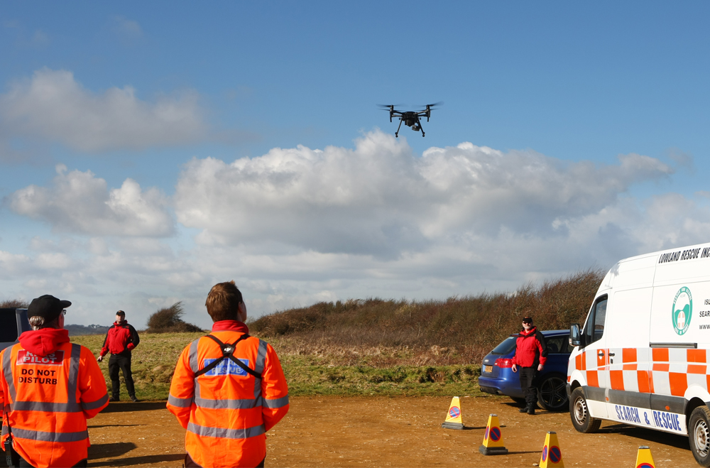 DRONE DEPLOYED AS PART OF CONTINUED SEARCH FOR JOANNA ORPIN